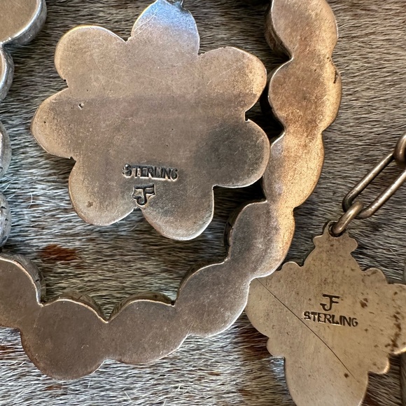 Frederico Jimenez mini squash necklace and matching earrings. - Picture 4 of 4